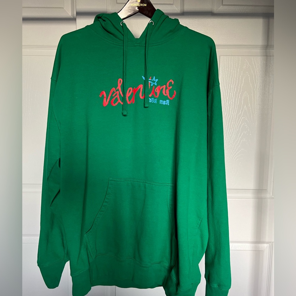 Snail Mail Hoodie Unisex XL Green